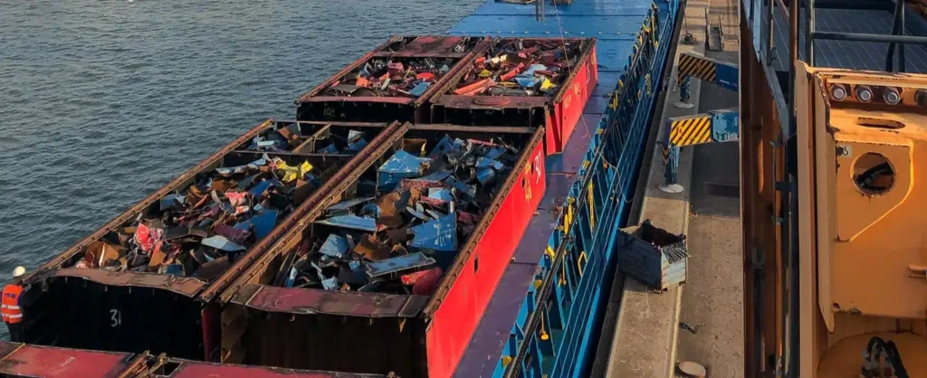 Gedemonteerde Containerkranen