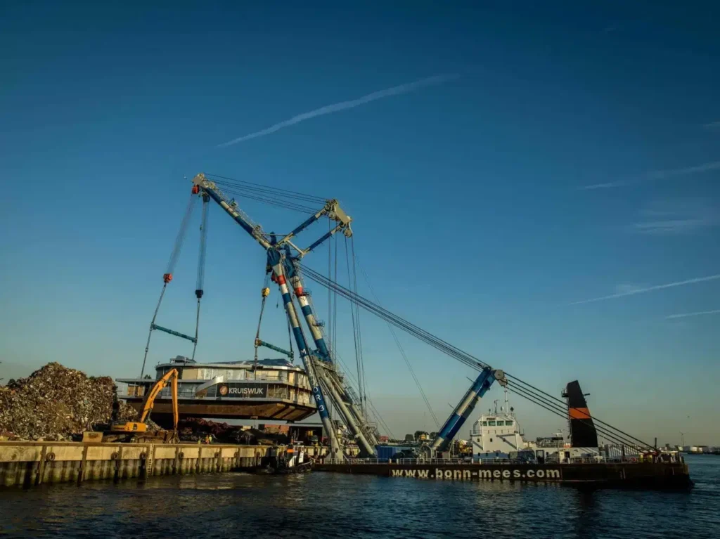 Stalen eiland - 1.000 ton